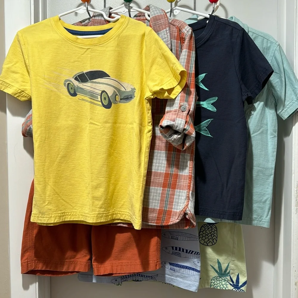 Tea Collection Boys Size 7 Lot - Picture 1 of 13